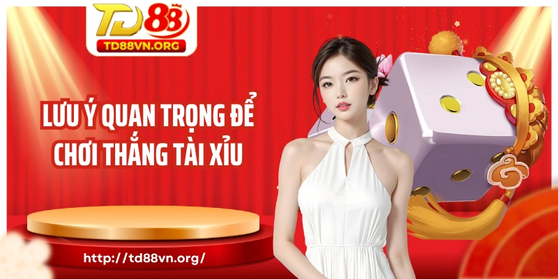 Lưu ý quan trọng để chơi thắng tài xỉu