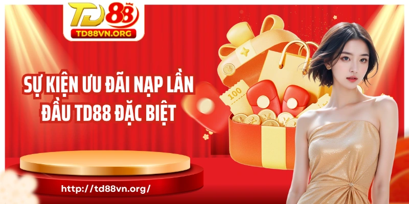 Sự kiện ưu đãi nạp lần đầu TD88 đặc biệt